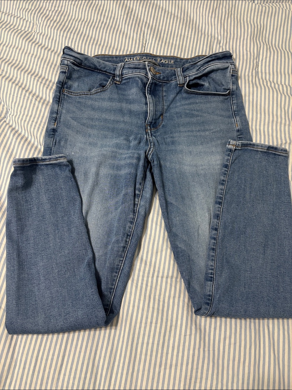 American Eagle Outfitters Medium Blue Women's Skinny Jeans size 12S